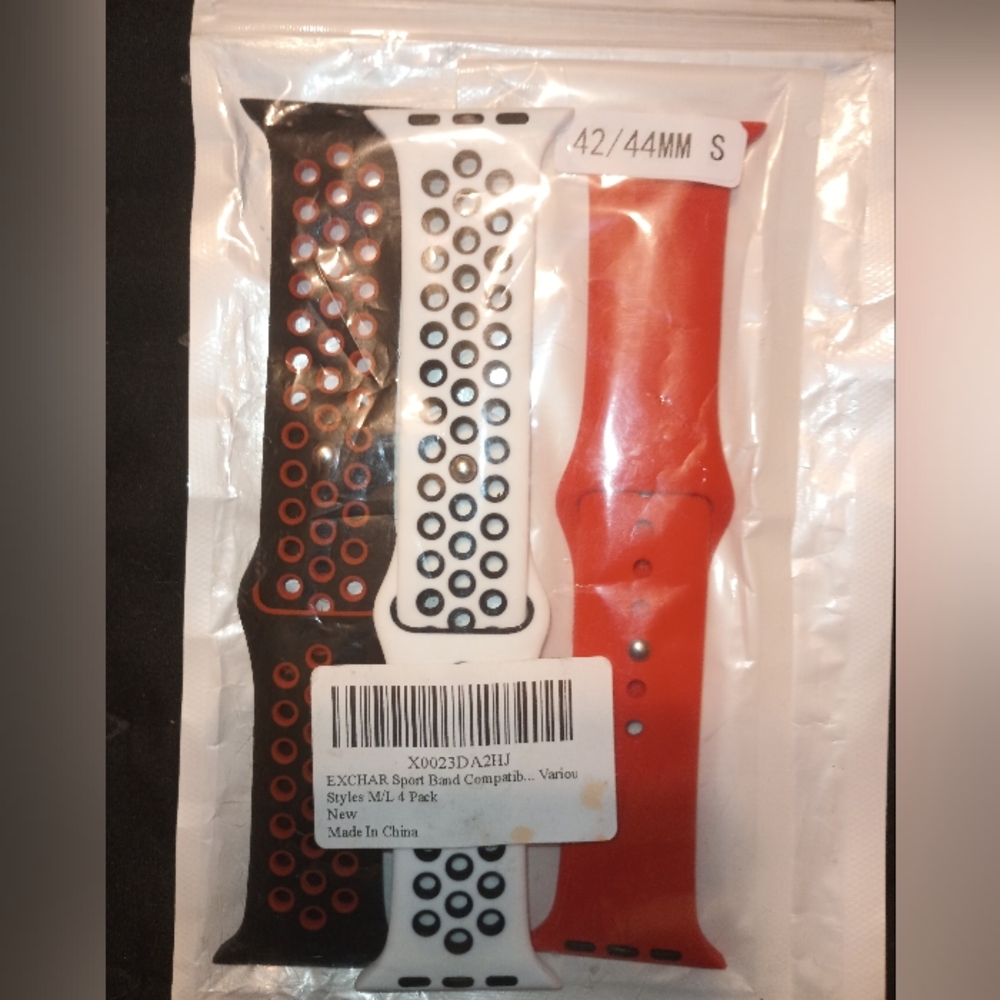 Three Apple Compatible Watch Bands 42/44 New